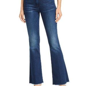 Mother The Weekender Mid Rise Flare Jean in Tongue and Chic Size 28 NWT!